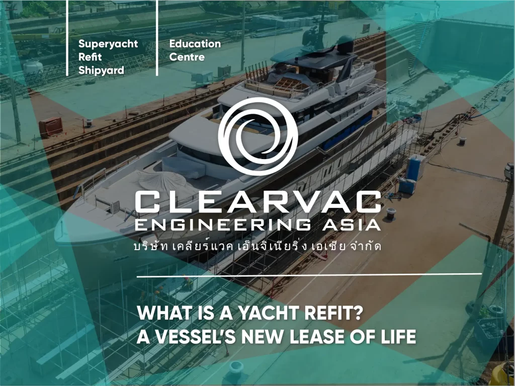 What is a yacht refit?