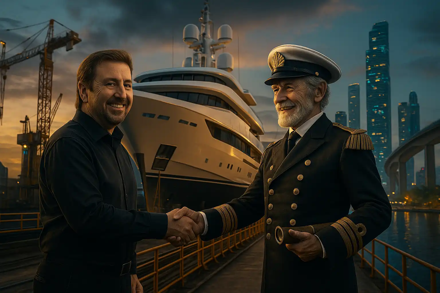 Captain John Bush, Bangkok Dock, and the Clearvac Partnership