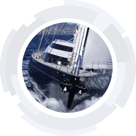 S/Y Twizzel S/Y Twizzle thundering towards the camera